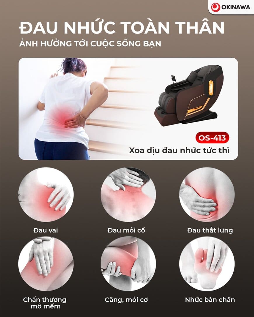 Ghế massage Okinawa OS-413