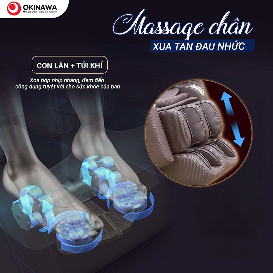 Ghế massage Okinawa OS - 466