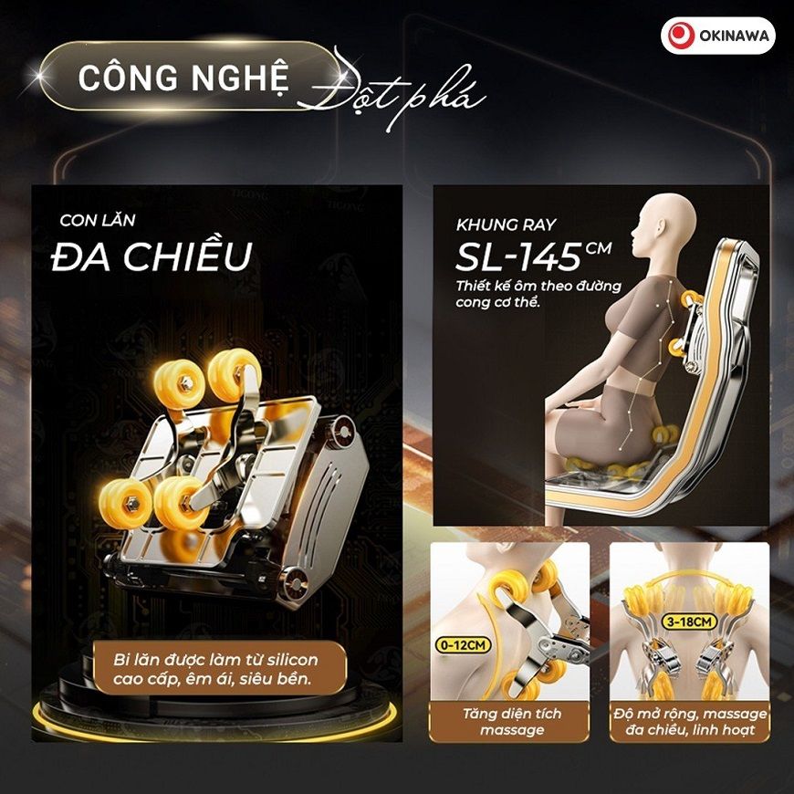 Ghế massage Okinawa OS-516