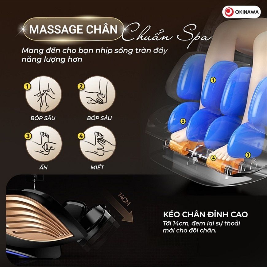 Ghế massage Okinawa OS-516