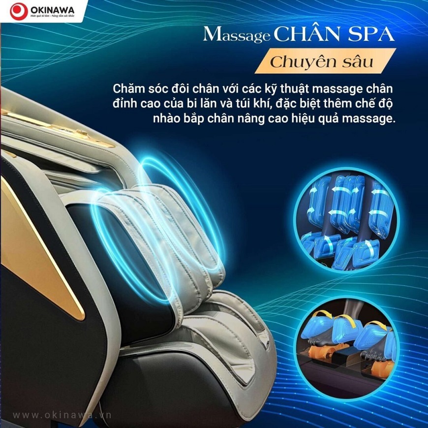 Ghế massage Okinawa OS - 535