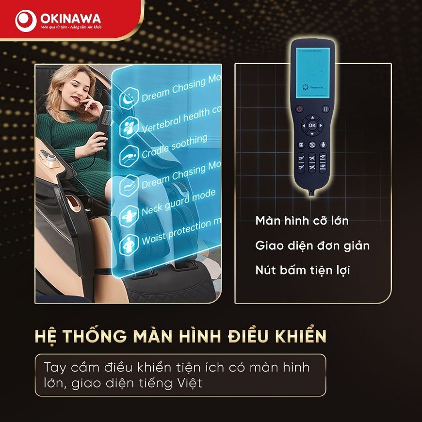 Ghế massage Okinawa S-839