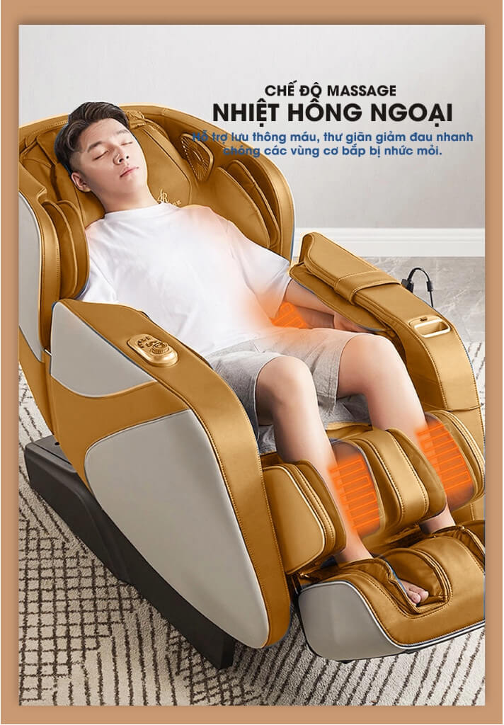 Nhiệt hồng ngoại ghế massage OKINAWA OS - 685