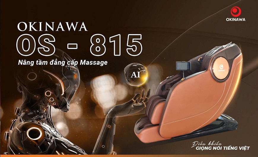 Tổng quan ghế massage OKINAWA OS - 815