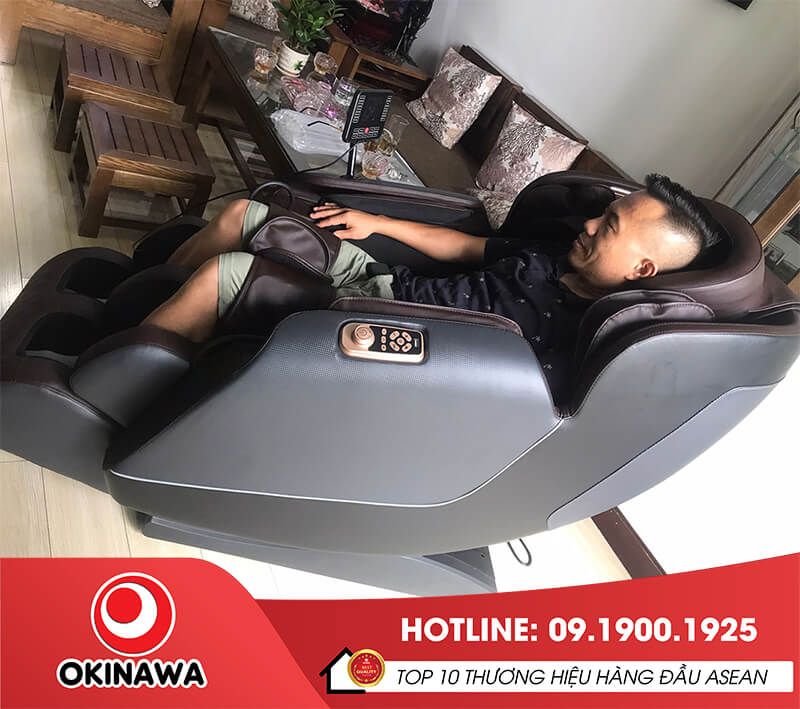 Trải nghiệm ghế massage Okinawa OS-101 tại nhà